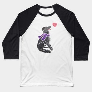 Borzoi watercolour Baseball T-Shirt